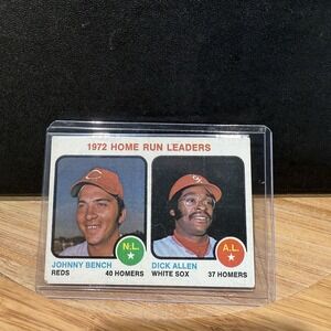 1972‎ Topps 1972 Runs Batted in Leaders Bench / Allen #63
